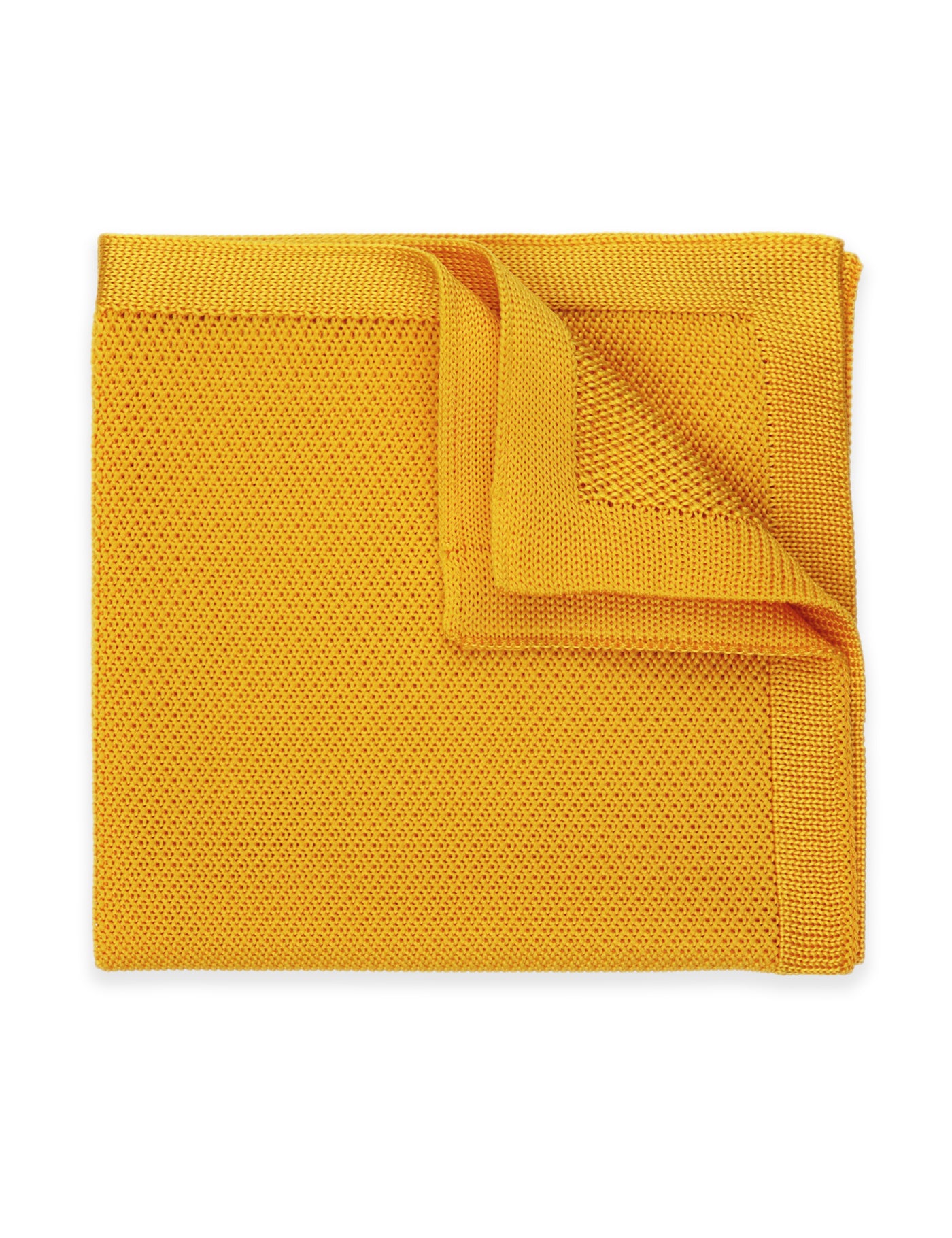 Knitted Bow Tie - Mustard Yellow