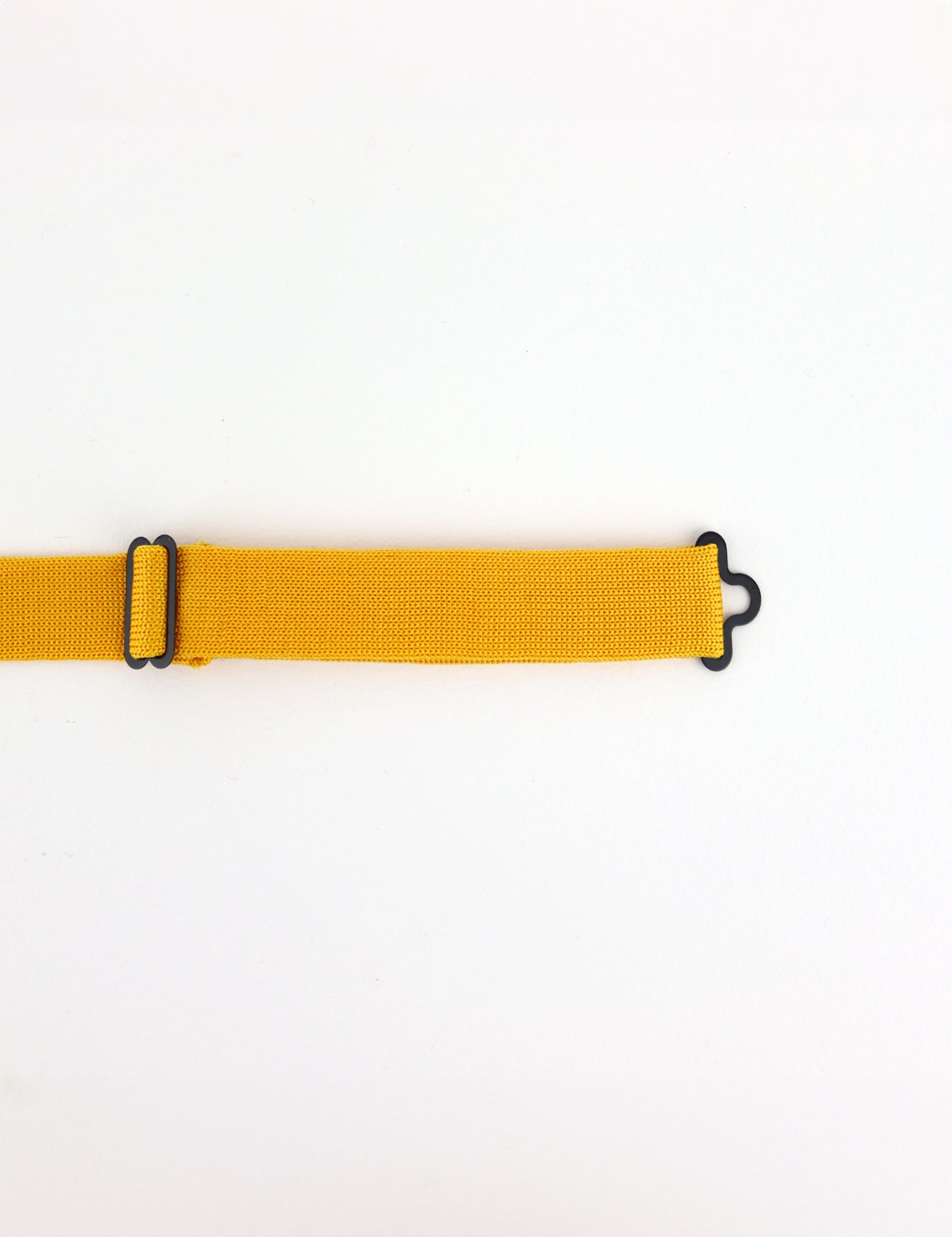 Knitted Bow Tie - Mustard Yellow