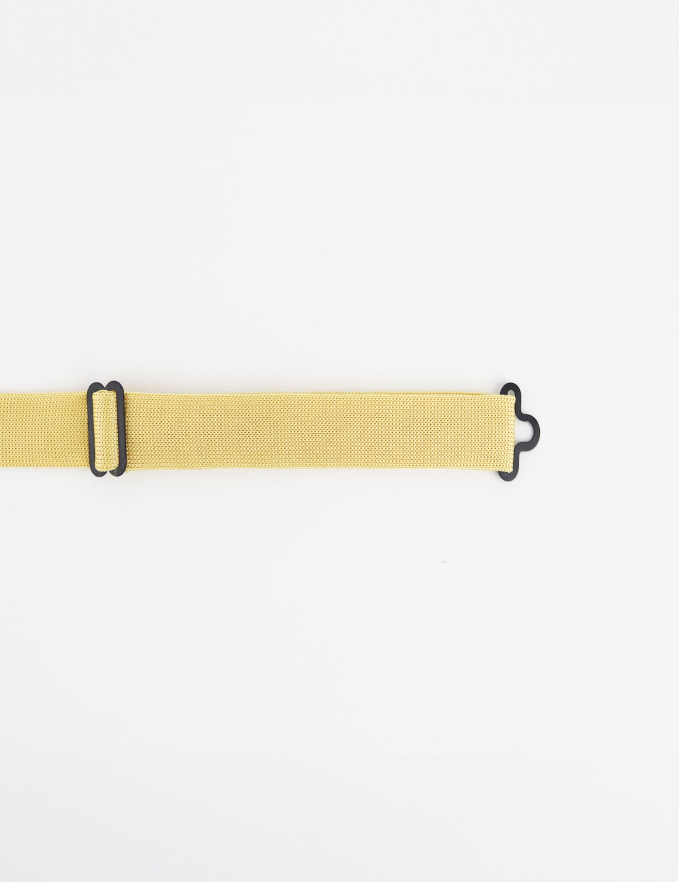 Knitted Bow Tie - Pastel Yellow