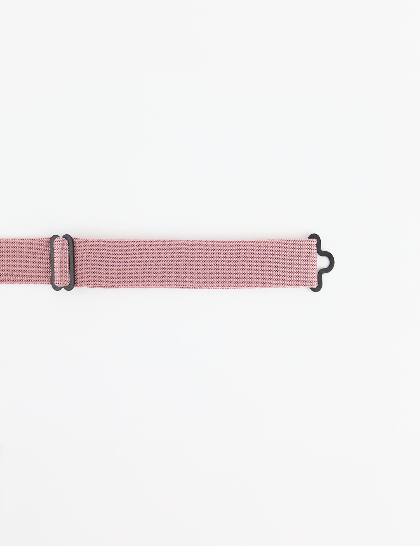 Knitted Bow Tie - Dusty Pink