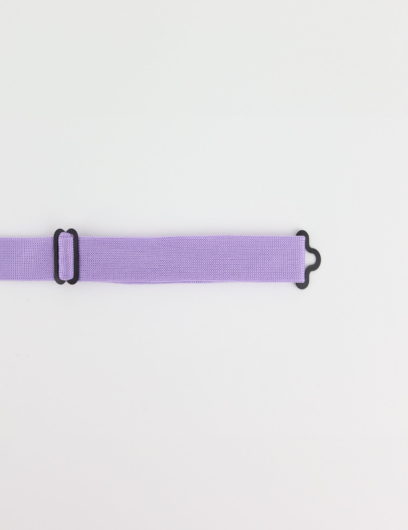 Knitted Bow Tie - Pastel Purple