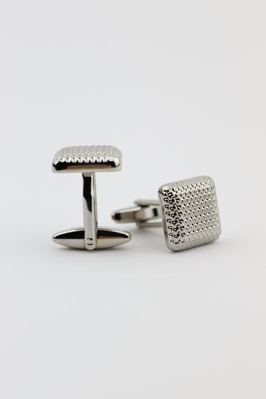 Cufflinks - Silver Square
